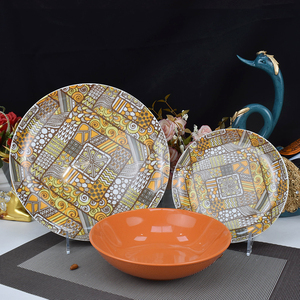 Juego <span class=keywords><strong>de</strong></span> vajilla <span class=keywords><strong>de</strong></span> porcelana con estampado <span class=keywords><strong>de</strong></span> piatti, set <span class=keywords><strong>de</strong></span> vajilla <span class=keywords><strong>de</strong></span> diseño occidental, con pegatina completa esmaltada, 18 unidades, gran oferta, <span class=keywords><strong>2021</strong></span> - Product Image 5