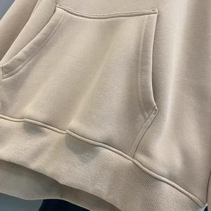 2022 nouveauté hiver lourd polaire 400gsm Boxy <span class=keywords><strong>sweat</strong></span> à <span class=keywords><strong>capuche</strong></span> surdimensionné plaine Baggy grande taille hommes sweats à <span class=keywords><strong>capuche</strong></span> et sweats - Product Image 6