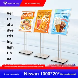 <span class=keywords><strong>Led</strong></span> chiếu sáng Đăng Bảng hiển thị khung nhôm ngoài trời tầng-thường vụ <span class=keywords><strong>LED</strong></span> quảng cáo thương mại hiển thị hộp Đèn - Product Image 5