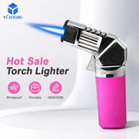 YIZHENG Mini Chalumeau de Soudage Portable à Haute Température, Allumeur Métallique Direct pour Cadeaux d'Affaires Modernes