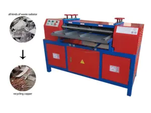 BSGH équipement de recyclage de radiateur de déchets, découpe et séparateur de radiateur de climatisation à vendre