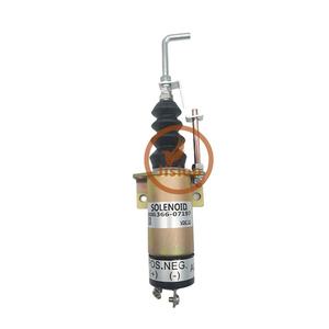 Válvula solenoide de corte de combustible para maquinaria de construcción, solenoide de parada 1502-12C3U1B1S1 36607197 12V - Product Image 4