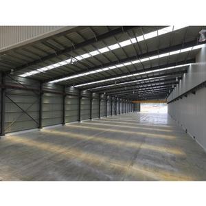 Estructura de Acero de Una o Varias Vías para Taller o Almacén con Grúa Aérea, Estructura de Acero de Alta Resistencia para Parque Industrial - Product Image 4