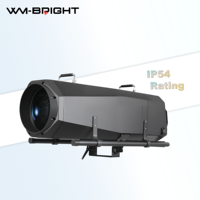 Projecteur LED de haute puissance 1200W avec mode de contrôle DMX512, zoom et mise au point électriques, éclairage de scène