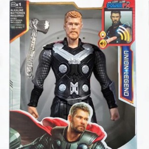 Figuras de Acción de Spider-Man, <span class=keywords><strong>Thanos</strong></span> y Hulk de 12 Pulgadas, de Plástico, con Múltiples Articulaciones, Efectos de Sonido y Luces - Product Image 3