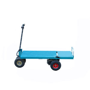 इलेक्ट्रिक फ्लैट कार्ट गोदाम परिवहन फोल्डेबल लिफ्टिंग प्लेटफॉर्म गोदाम इलेक्ट्रिक फ्लैट ट्रॉली गाड़ी - Product Image 4