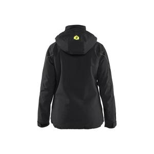 BLAKLADER - 440819179933L Chaqueta de concha ligera para mujer Stretch Black/Yellow - EAN 7330509892138 WORK JACKETS - Product Image 2