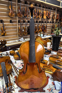 Violon maître T85A en érable bosnien Sinomusik de Chine avec étui et archet gratuits - Product Image 3