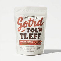 Sachet Doypack Personnalisé Imprimé Qualité Alimentaire Anti-humidité avec Fenêtre pour Aliments pour Animaux, Gelée, Chewing-gum, Lait - Emballage Écologique