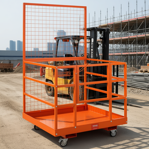 Plataforma de Trabajo Vevor de 43X45 Pulgadas con Capacidad de 1400 Libras y Ruedas para Uso Aéreo - Product Image 2