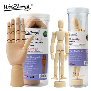 Doigts flexibles en bois Mannequin modèle Statue Mannequin à <span class=keywords><strong>main</strong></span> pour Displ <span class=keywords><strong>d</strong></span>écoration croquis <span class=keywords><strong>dessin</strong></span> peinture Weizhuang MZMS437 - Product Image 5