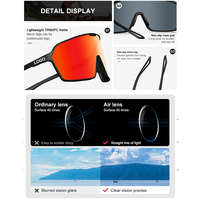Lunettes de soleil sportives à verres polarisés miroir, lunettes de cyclisme, protection UV400, lunettes de pickleball, lunettes de sécurité OEM, vente en gros, personnalisables