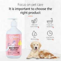 Champú Ecológico para Perros de 500ml, Champú para Perros al por Mayor, Suave y Antidesprendimiento