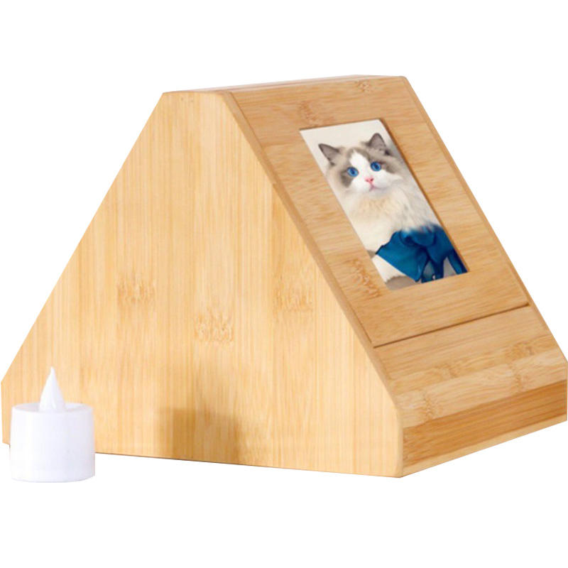 YL (YL25-111701G) Eco-Friendly Wood Pet Coffin Urn for Dogs and Cats | Shandong Yunlong Woodcarving