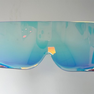 Visera para <span class=keywords><strong>Casco</strong></span> de Motocicleta <span class=keywords><strong>Shoei</strong></span> JO, JO+, EX-Zero, CJ-3, Lente de Repuesto con Protección Solar Electrochapada, Accesorios para <span class=keywords><strong>Casco</strong></span> - Product Image 5