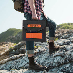 Souop Outdoor Camping Backup Waterproof 18v 400w Flexible Portable <b>Solar</b> Blanket Foldable Monocrystalline <b>500</b> <b>Watt</b> <b>Solar</b> <b>Panel</b> - Product Image 6