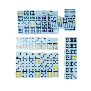 Fabricación de OEM de doble 12 tren mexicano juego de dominó en aluminio <span class=keywords><strong>llevar</strong></span> caso profesional tamaño dominó juego de mesa - Product Image 4