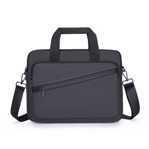 Sac à bandoulière étanche en tissu Oxford pour ordinateur portable, mallette de voyage simple, grande capacité, durable, avec boîte cadeau - Product Image 5