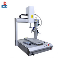 Robot de distribution automatique de colle à 3 axes pour bureau, machine de distribution de résine époxy, de silicone UV et d'adhésifs