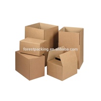 Recycler carton noir ondulé boîte à chaussures boîte en carton 42x24x24 papier ondulé boîte en carton pour carreaux de céramique