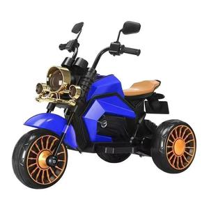 La motocicleta eléctrica para niños de 6V, disponible en rojo, azul, blanco y verde con opciones de accionamiento simple/doble, motor 380 - Product Image 2