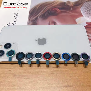 Buon prezzo CD grano metallo anello di vetro lente di protezione per iPhone 15 14 12 13 11 Pro Max per Apple pellicola di protezione con scatola - Product Image 4