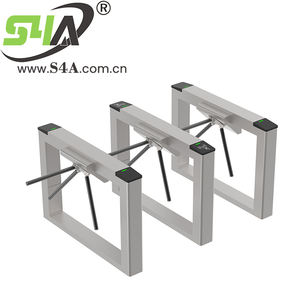 Portillon tripode à 3 <span class=keywords><strong>bras</strong></span> S4A avec moteur sans balais en acier inoxydable, contrôle d'accès et sécurité anti-écrêtlement, direct usine - Product Image 6