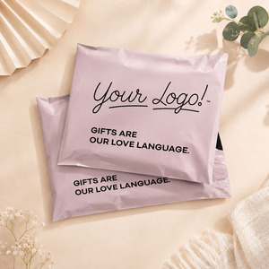 Enveloppe en plastique personnalisée avec logo, vert mat, mignonne, écologique, pour expédition et emballage postal, vente en gros - Product Image 3