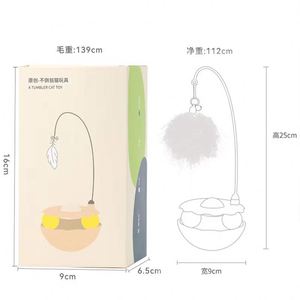 Juguete para Gatos con Plumas y Catnip, Divertido, Removible, Combinable, en Forma de Vaso - Product Image 6