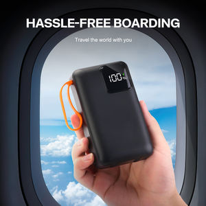 2025 최신 전원 은행 20000mah 고속 충전 휴대용 전원 은행 내장 케이블 10000mah 20000mah 전화 배터리 은행 - Product Image 2