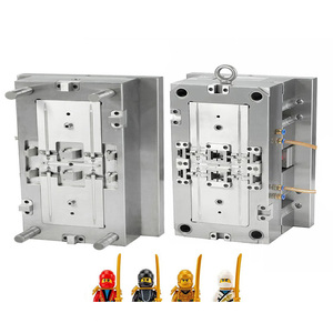 Moulage par injection plastique PVC durable à finition lisse personnalisé par le fabricant pour figurines de jeux de société - Product Image 2