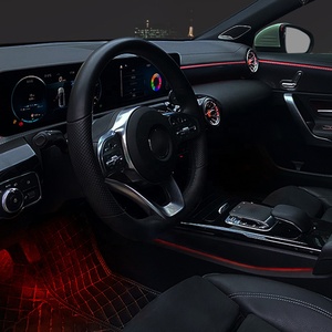 Éclairage d'ambiance LED 64 couleurs pour l'intérieur de la Classe A W177, éclairage d'ambiance pour <span class=keywords><strong>Mercedes</strong></span>-Benz <span class=keywords><strong>CLA</strong></span> W118 - Product Image 3