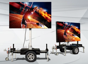 Écran LED mobile d'extérieur D-King pour publicité sur camion, remorque ou véhicule - Product Image 1