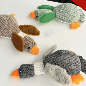 Giocattolo per Cani in Peluche a Forma di Anatra con Suono Squittente, Vendita all'Ingrosso - Product Image 1