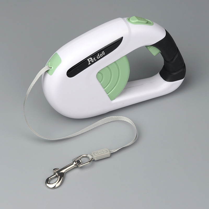 Corde de traction rétractable (blanche et verte)