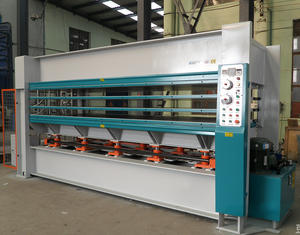 Máy chế biến gỗ ván ép <span class=keywords><strong>MDF</strong></span> Bảng điều chỉnh dầu thủy lực cán nhiệt máy ép cho cửa ra vào sản xuất - Product Image 2