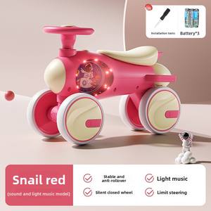 <span class=keywords><strong>Maika</strong></span> รถเลื่อนสำหรับเด็กพลาสติกแบบ4 in 1ลายหมีนั่งได้สวยงามมีเสียงดนตรีควบคุมแสงผู้ปกครองและที่วางเท้าเด็ก - Product Image 4