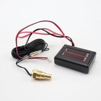Sensor Pengukur Suhu Air Digital 2-in-1 Layar LCD 4tnv9498 12V 24V Voltmeter untuk Excavator