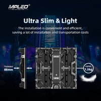 Pantalla LED MPLED para exteriores P1.9, P2.6, P2.9, P3.91, pantalla Led de alquiler, copia de seguridad para Power P2.9, fondo, pantalla Led para escenario de DJ