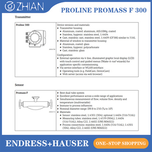 เครื่องวัดอัตราการไหลแบบโคริโอลิส Endress+Hauser E+H รุ่น Proline Promass F 300 8F3B ราคาดี - Product Image 2