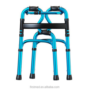 รถเข็นพับได้พร้อมที่นั่ง - อุปกรณ์ช่วยเคลื่อนที่น้ำหนักเบาสำหรับผู้สูงอายุ/ผู้พิการ (ฟังก์ชั่นช่วยผลักและ<span class=keywords><strong>เก้าอี้</strong></span>อาบน้ำ 2-in-1 รับน้ำหนักได้ 136 กก.) - Product Image 3