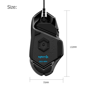 Souris de jeu filaire G502 16000 dpi d'origine, G502 Hero Gaming 16000 dpi G502 - Product Image 3