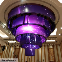 Lumières LED flexibles incurvées Application de kiosque intérieur Ascenseur Centre commercial Aéroport Magasin de détail Éducation Disponible Agence