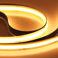 Bande lumineuse à LED COB sans tache sombre, 5V USB 3000k, 3,28 pieds, Flexible, haute densité, pour moniteur, rétro-éclairage Ambilight TV K