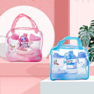 Produits pour bébés créatifs les plus vendus, ensembles de biberons, coffret cadeau de biberons pour nouveau-nés, ensemble de 4 pièces - Product Image 2