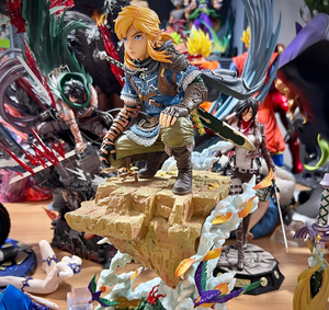 Sculpture en résine <span class=keywords><strong>de</strong></span> collection Anime The Legend of <span class=keywords><strong>Zelda</strong></span> Tears of the Kingdom, haute fidélité, pour les fans <span class=keywords><strong>de</strong></span> jeux, édition limitée - Product Image 2