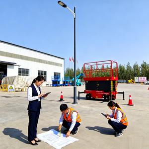 Scissor Aerial Work Platform 10m Electro-hydraulic Aerial Maintenance Self-propelled Scissor Lift - Product Image 1