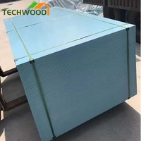 Coffrage en PVC bleu pour la construction en béton