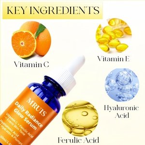 Suero Facial de Alta Calidad al por Mayor, 30 ml, para un Brillo Diario, Cuidado de la Piel Coreano, <span class=keywords><strong>Vitamina</strong></span> <span class=keywords><strong>C</strong></span>, Ácido Hialurónico, Ácido Ferúlico, Antienvejecimiento - Product Image 3