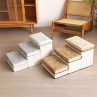 Escabeau pliable léger à 4 marches pour chien, rampe pour chat pour lit et canapé